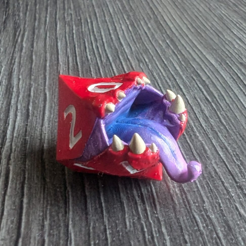 Painted Dice Mimics (6)