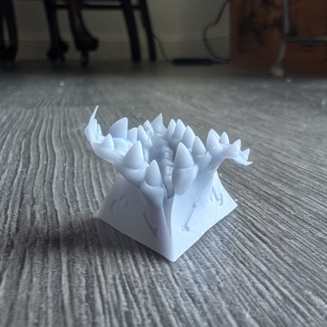 Paint-Your-Own: Unpainted Dice Mimics (6)
