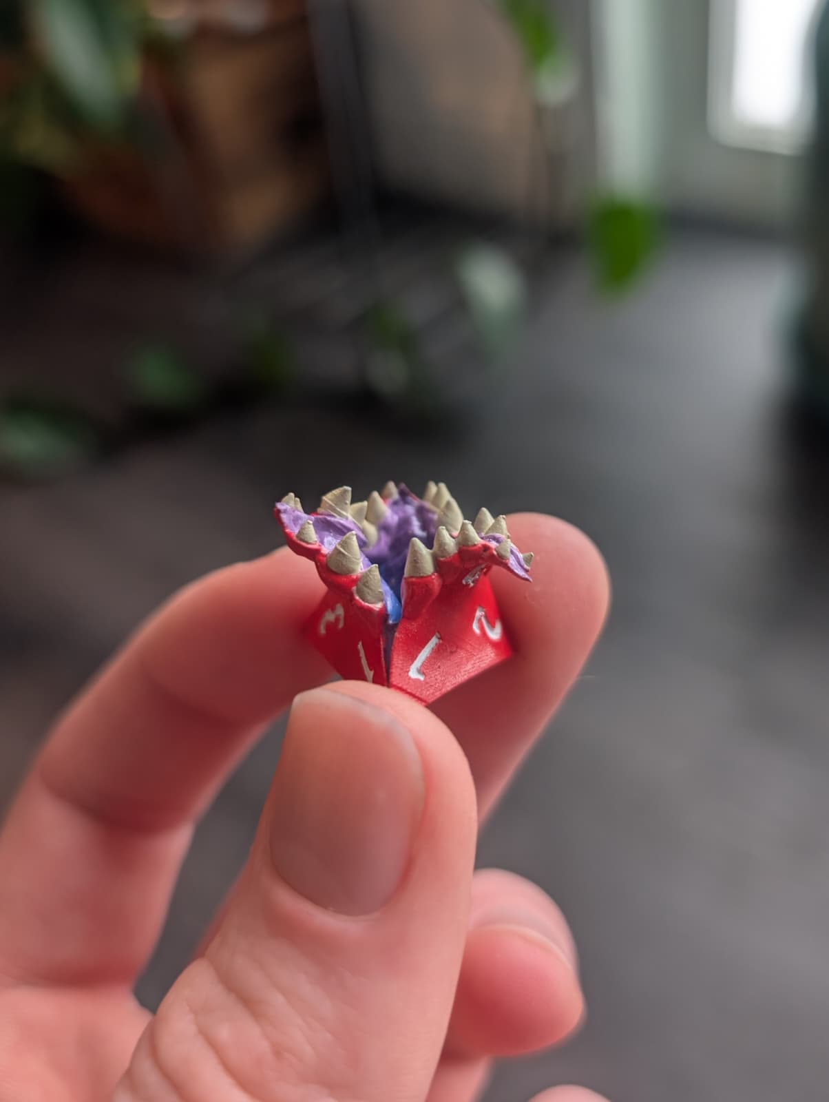 Painted Dice Mimics (6)
