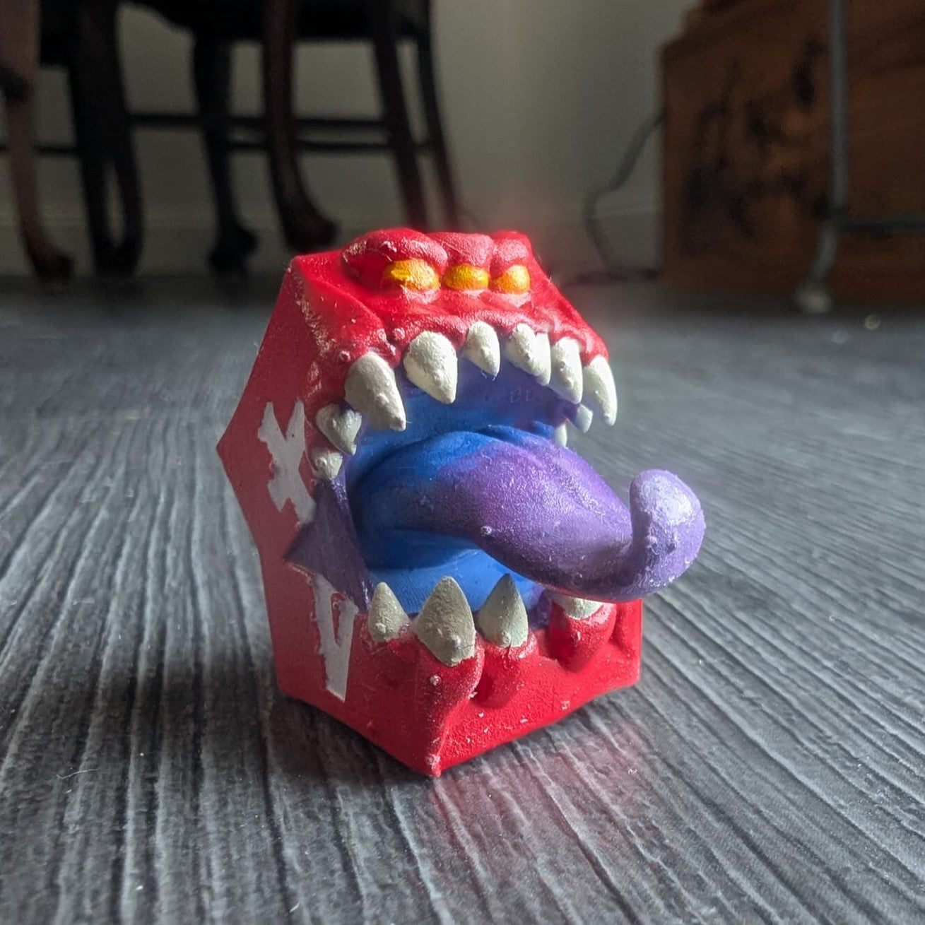 Painted Dice Mimics (6)
