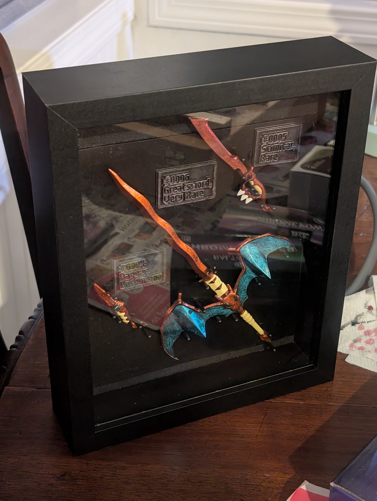 WeaponDex: #0004, #0005, #0006 (Shadow Box)