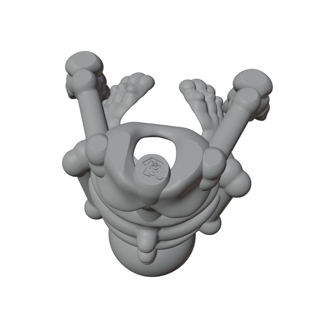 Dice Friends: Stanley the Skeleton STL