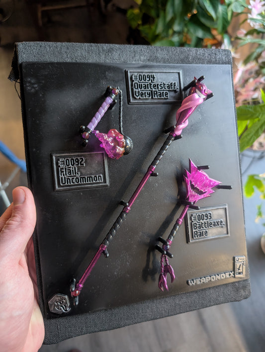 WeaponDex: #0092, #0093, #0094 (Shadow Box)