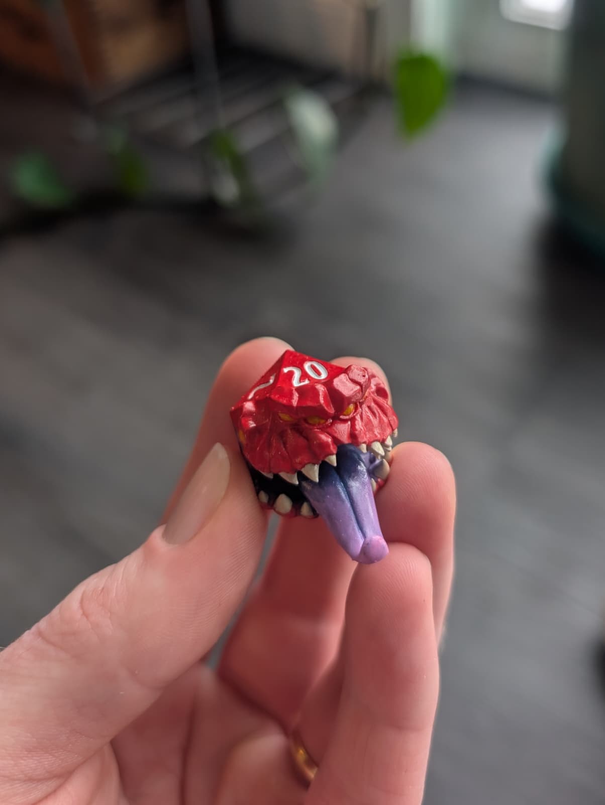 Painted Dice Mimics (6)