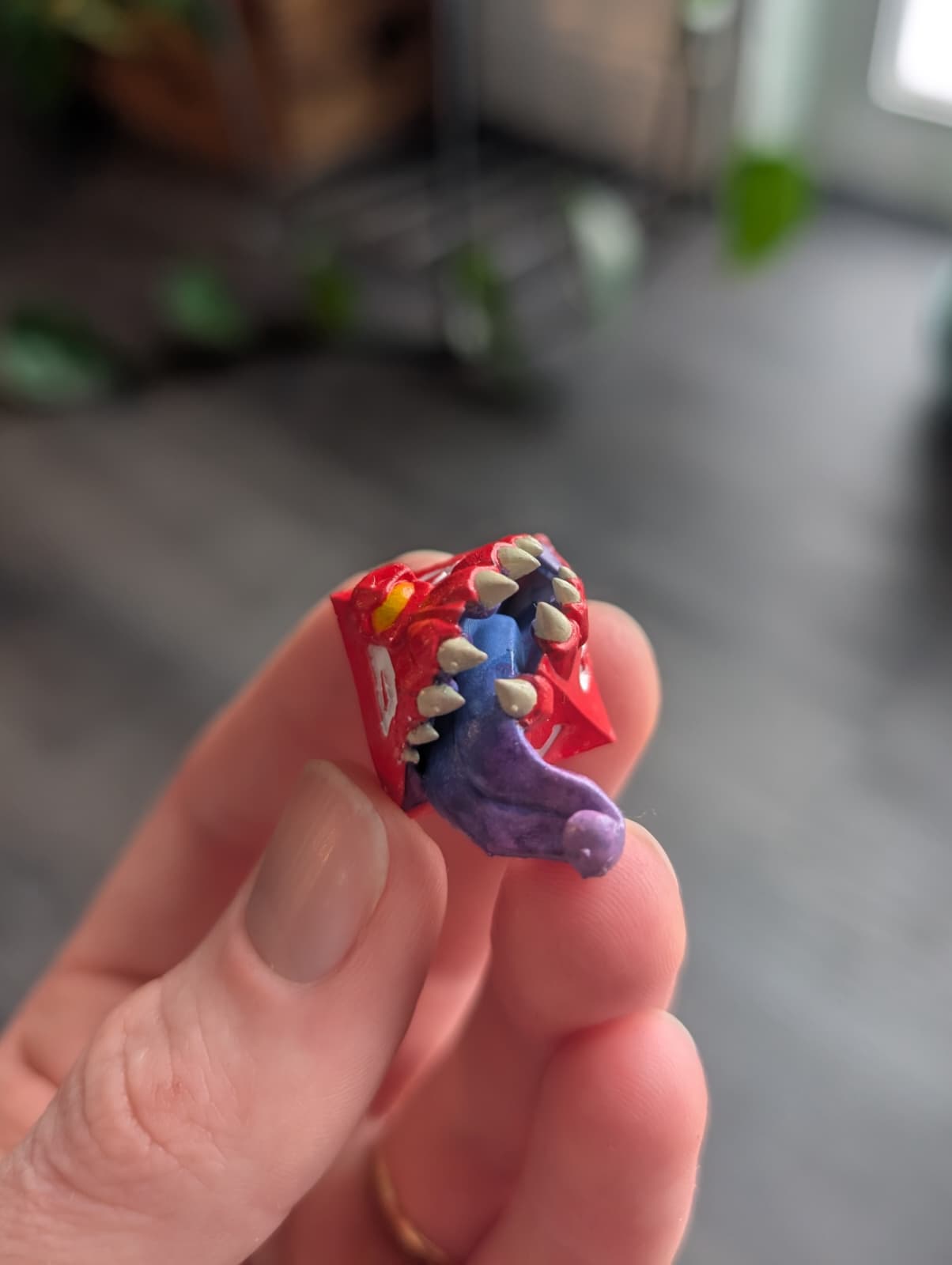Painted Dice Mimics (6)