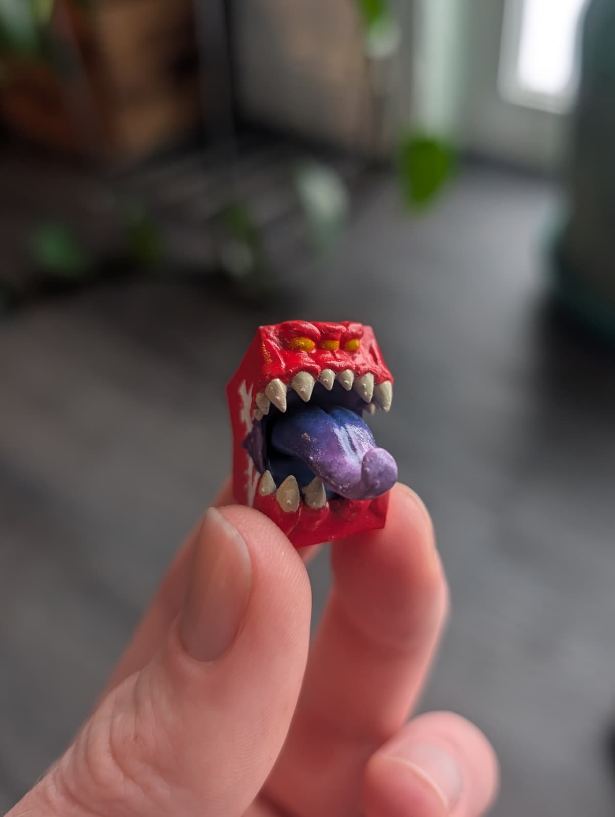 Painted Dice Mimics (6)