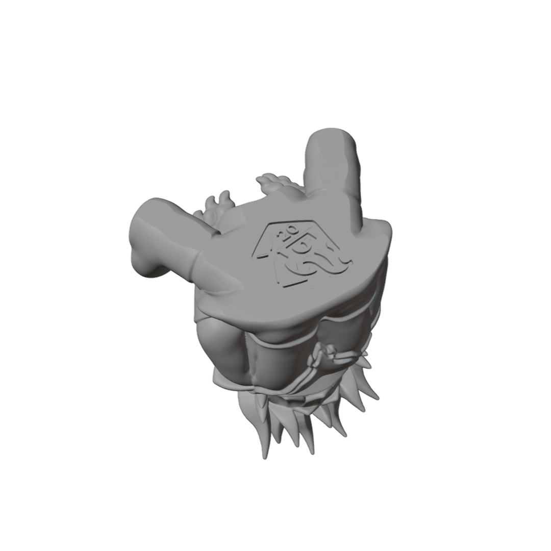 Dice Friends: Dark Urge the Dragonborn Sorcerer STL