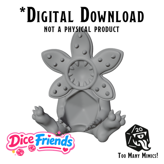 Dice Friends: Dart the Demogorgon STL