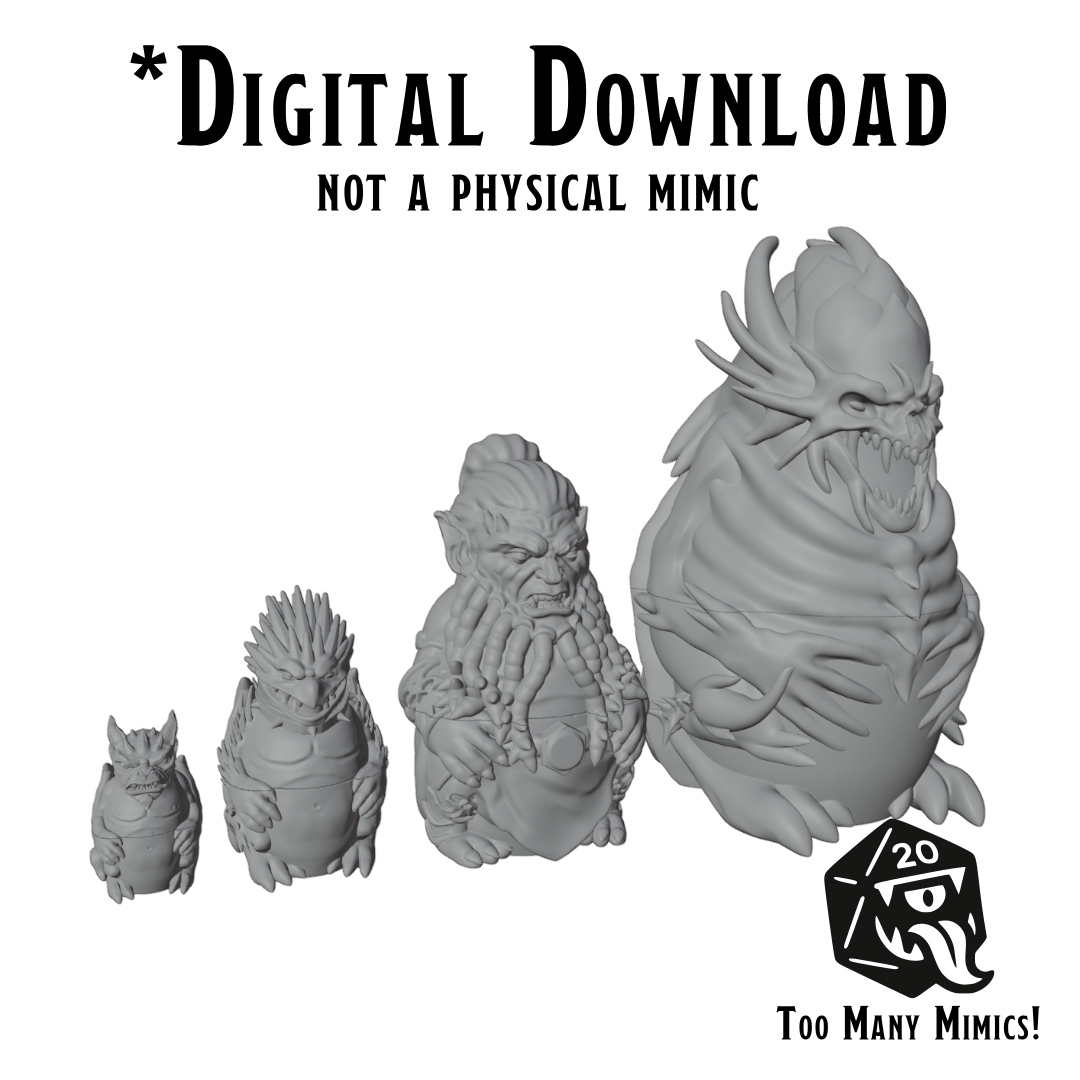 Devil Nesting Doll Bundle