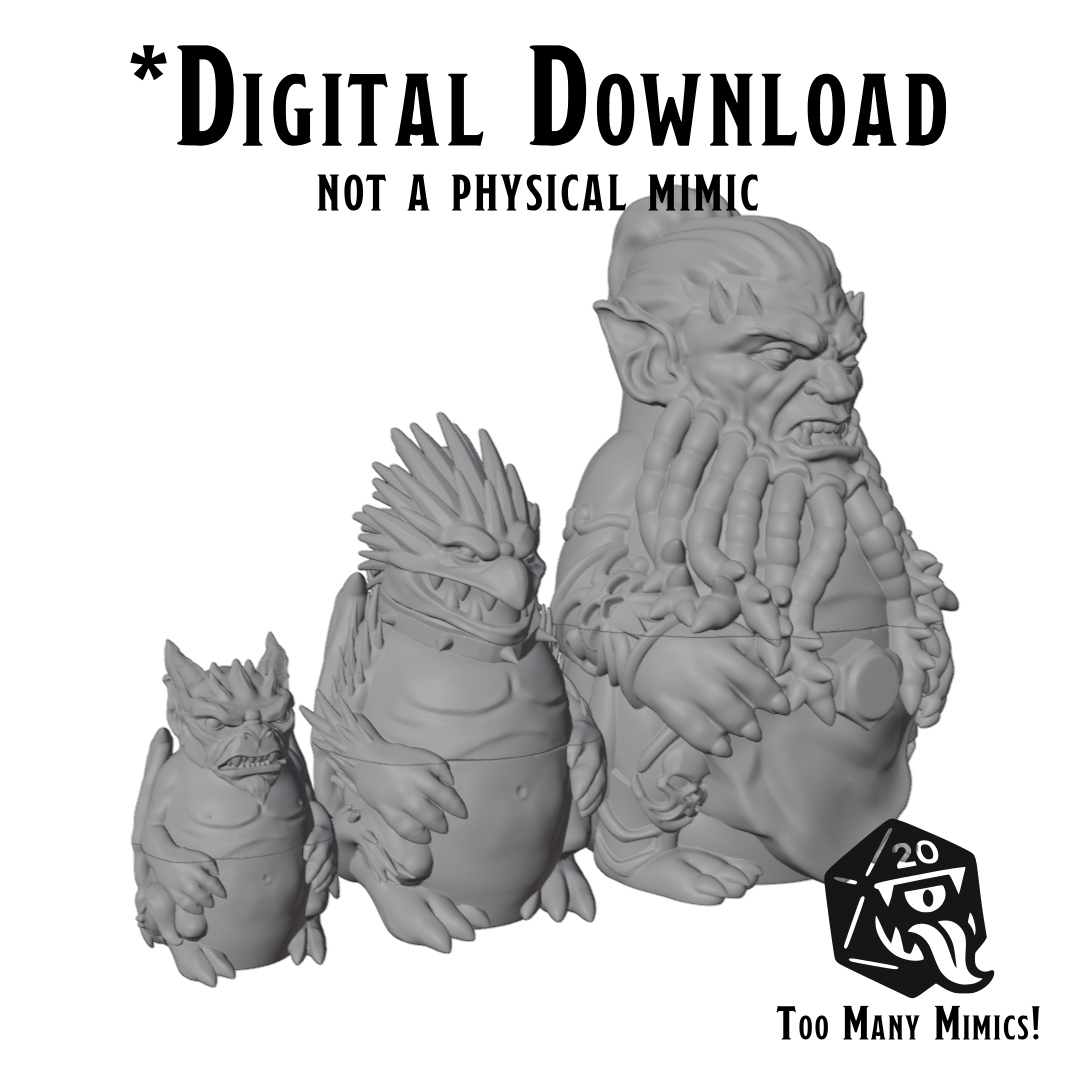 Devil Nesting Doll Bundle