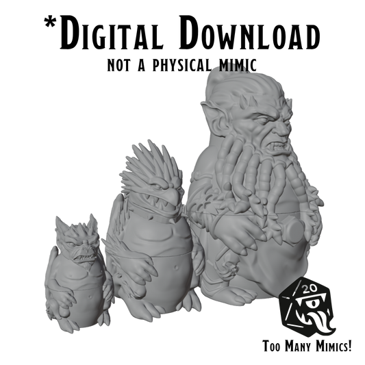 Devil Nesting Doll Bundle