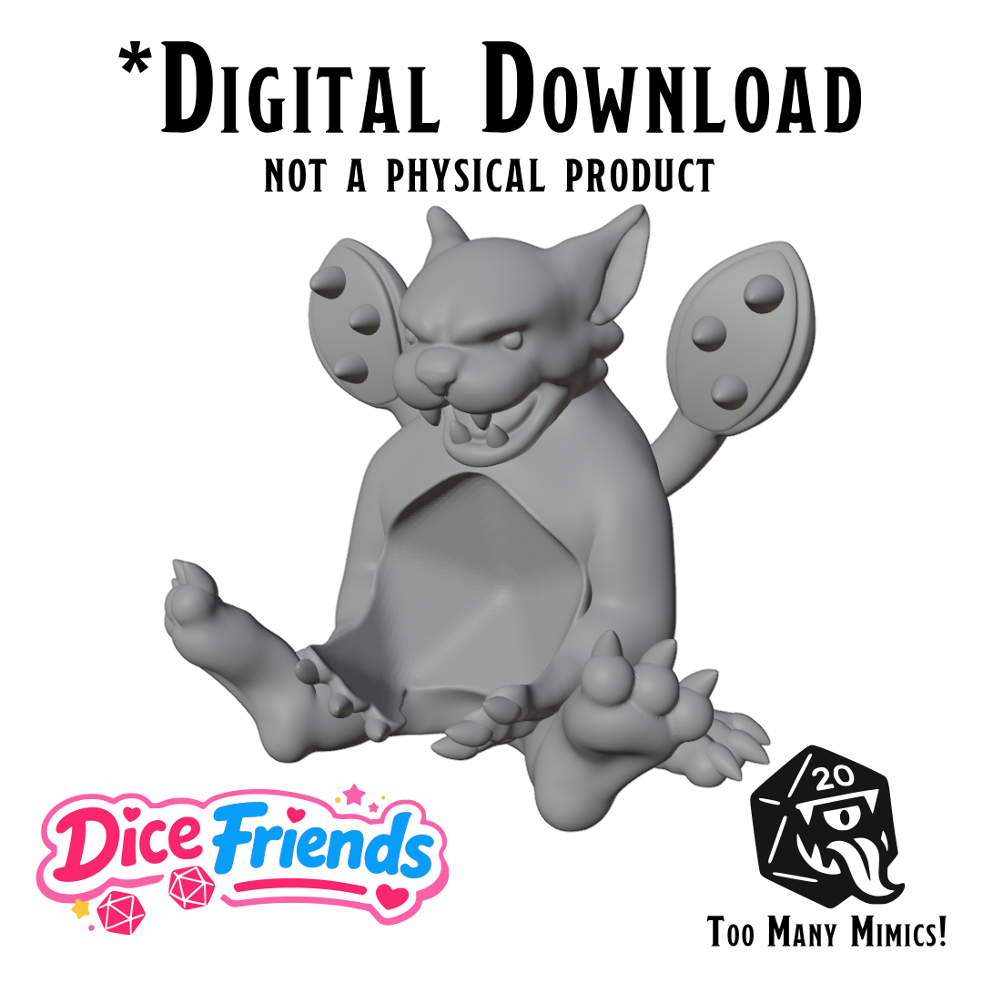 Dice Friends: Maurice the Displacer Beast STL