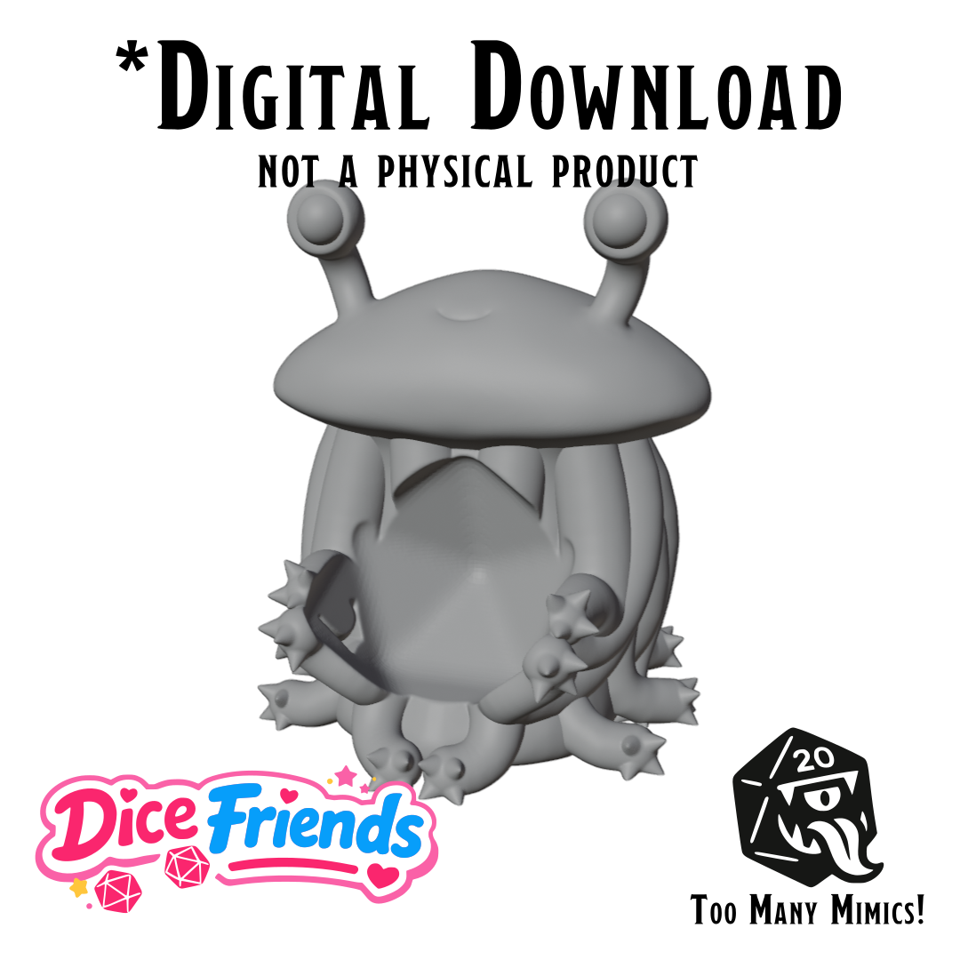 Dice Friends: Quentin the Flumph STL