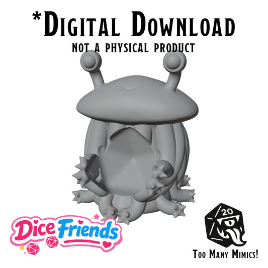 Dice Friends: Quentin the Flumph STL