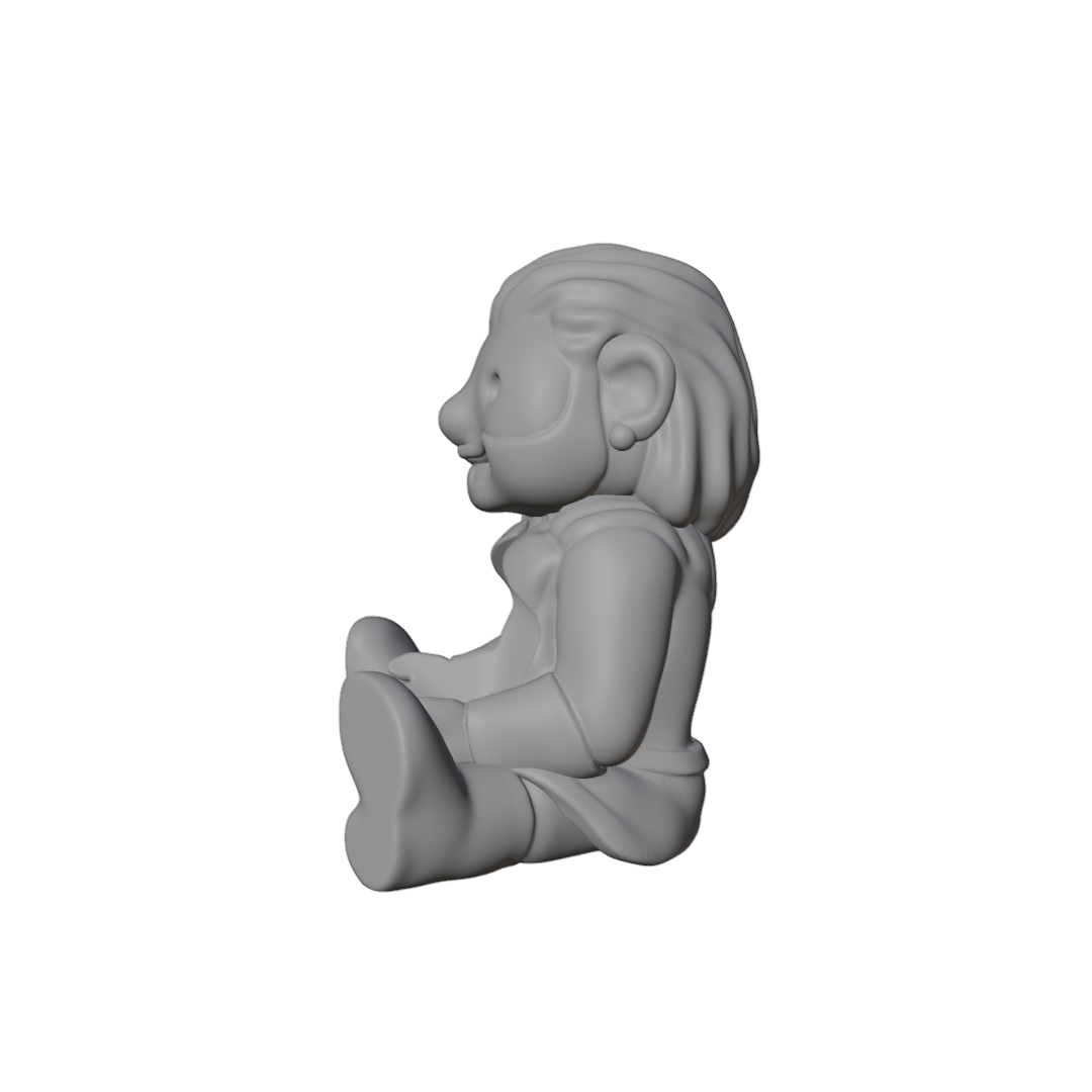 Dice Friends: Gale the Human Wizard STL