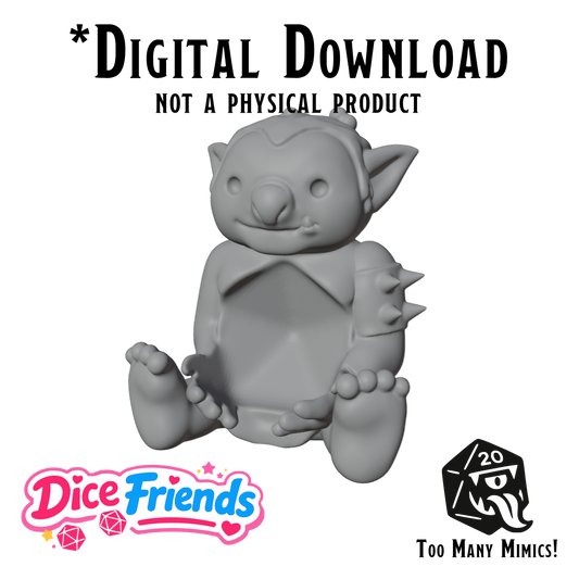 Dice Friends: Rodney the Goblin STL