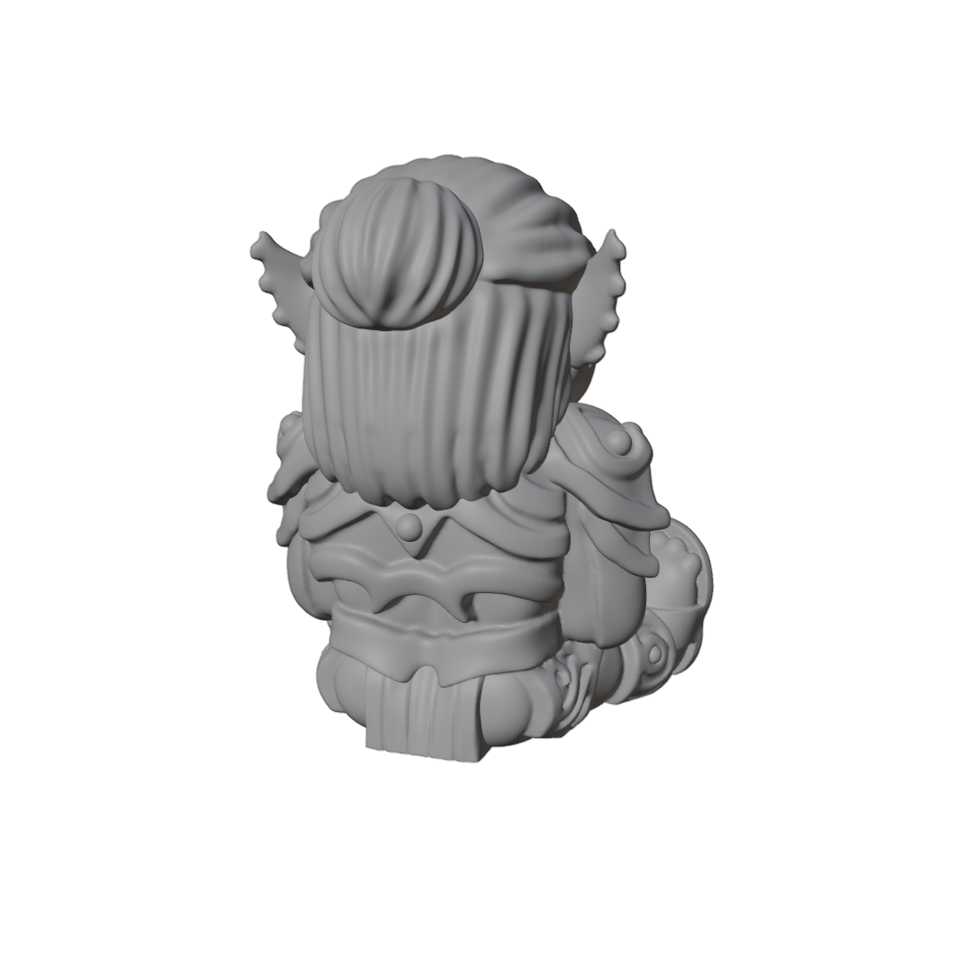 Dice Friends: Lae'zel the Githyanki Fighter STL