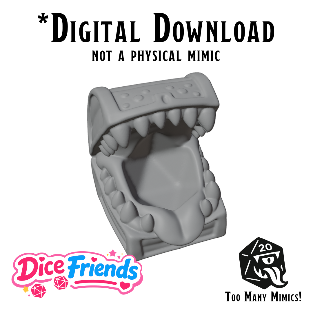 Dice Friends: Milton the Mimic STL