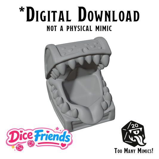 Dice Friends: Milton the Mimic STL