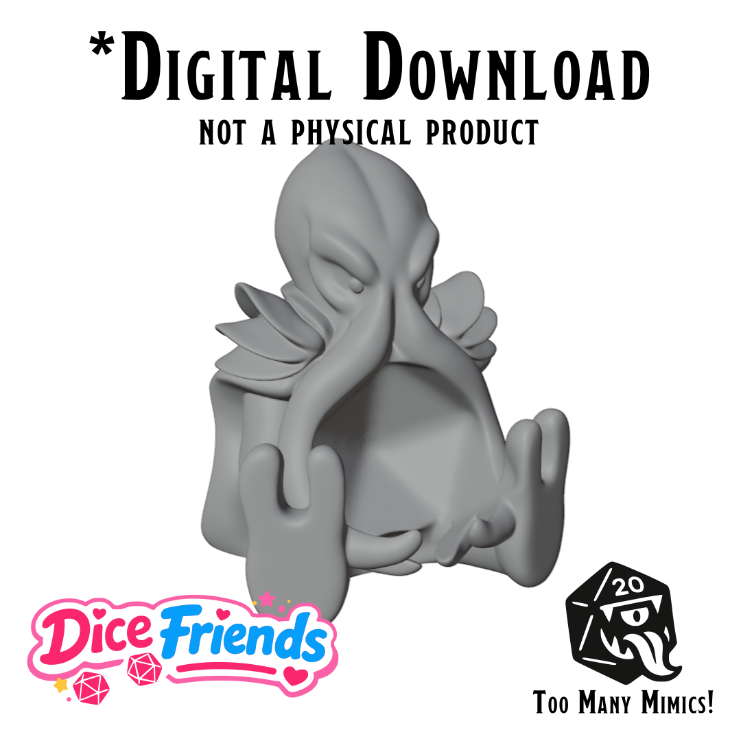 Dice Friends: Nimrod the Mind Eater STL