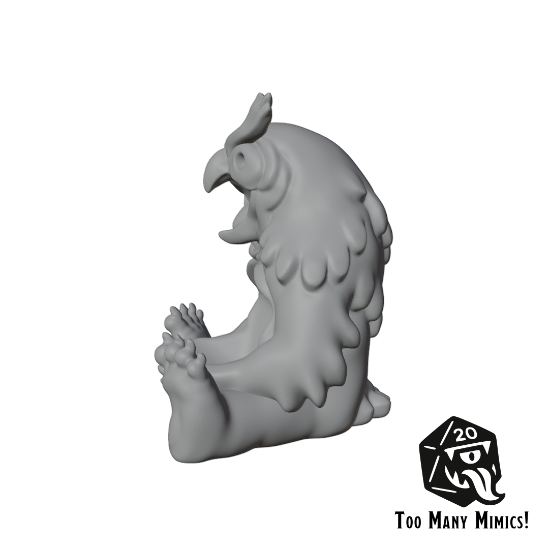 Dice Friends: Ursula the Owlbear STL