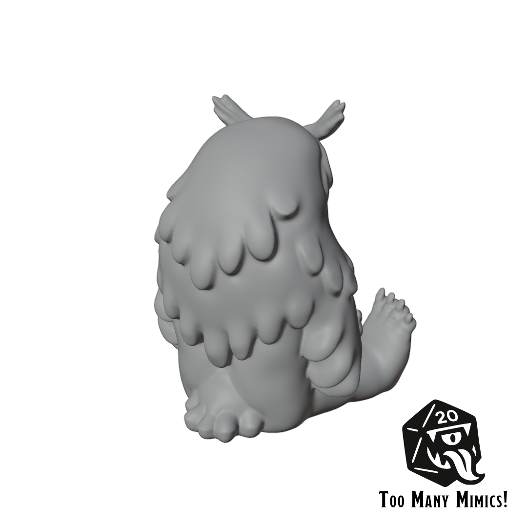 Dice Friends: Ursula the Owlbear STL