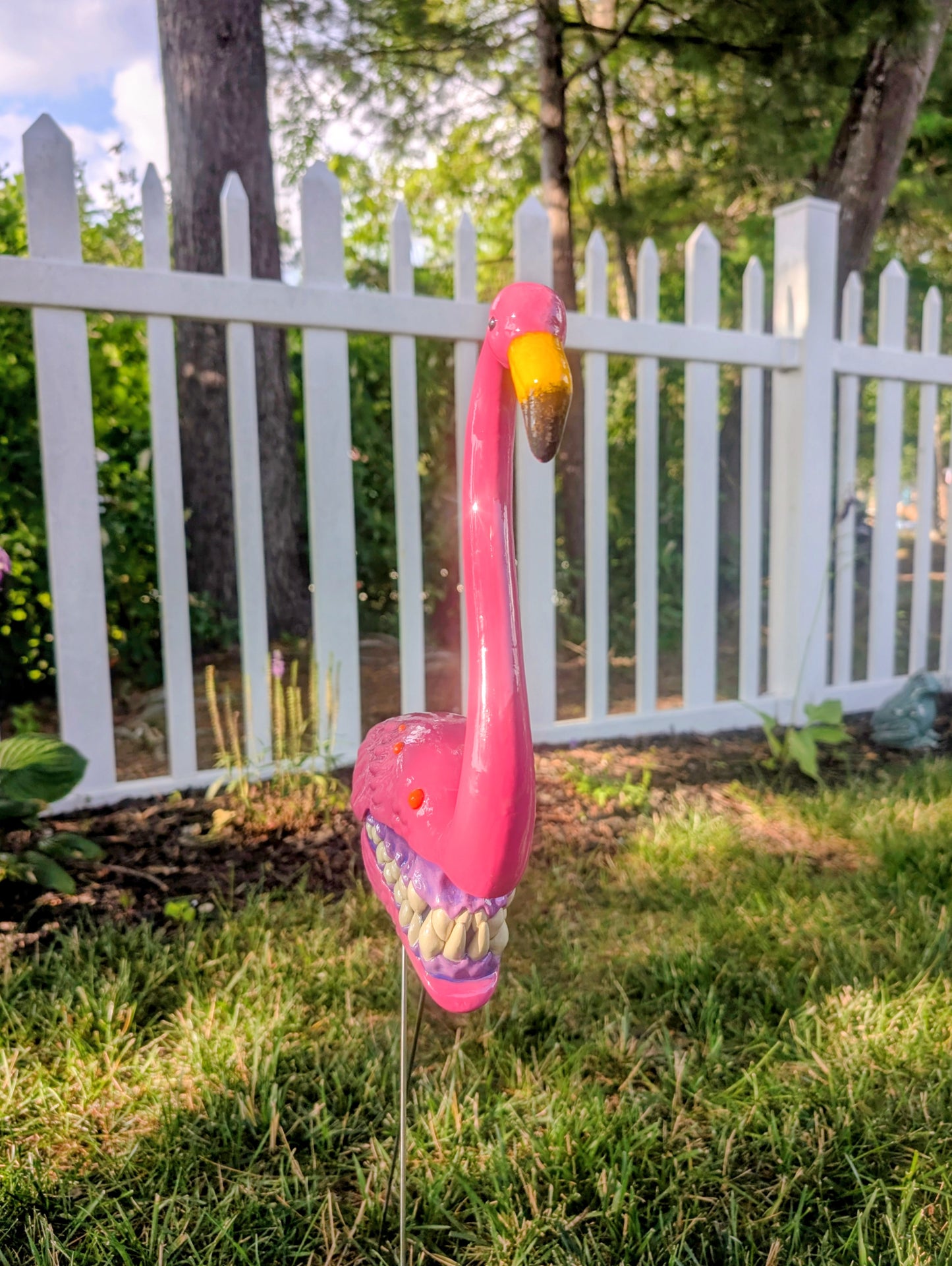 Lawn Flamingo Mimic