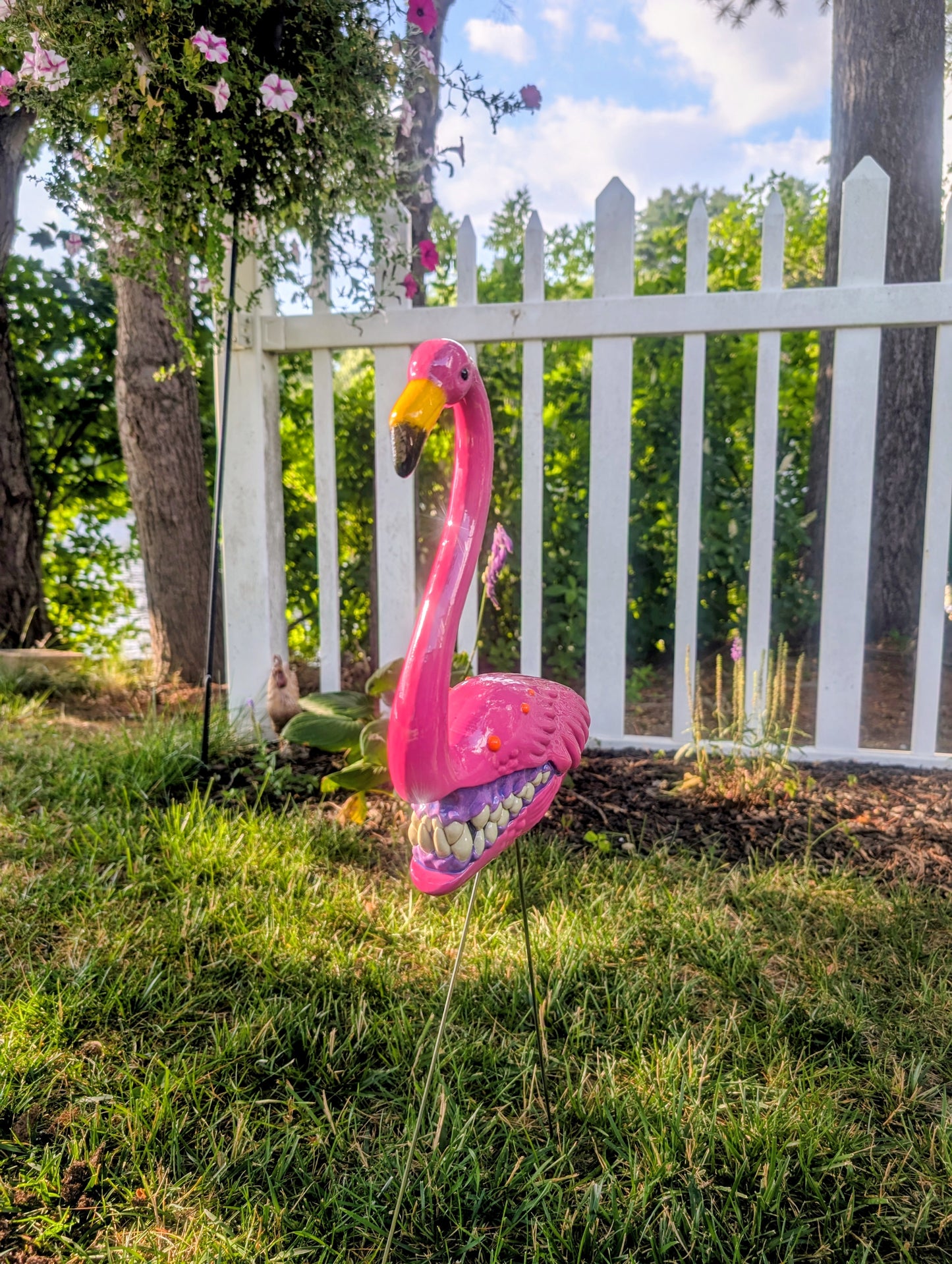 Lawn Flamingo Mimic