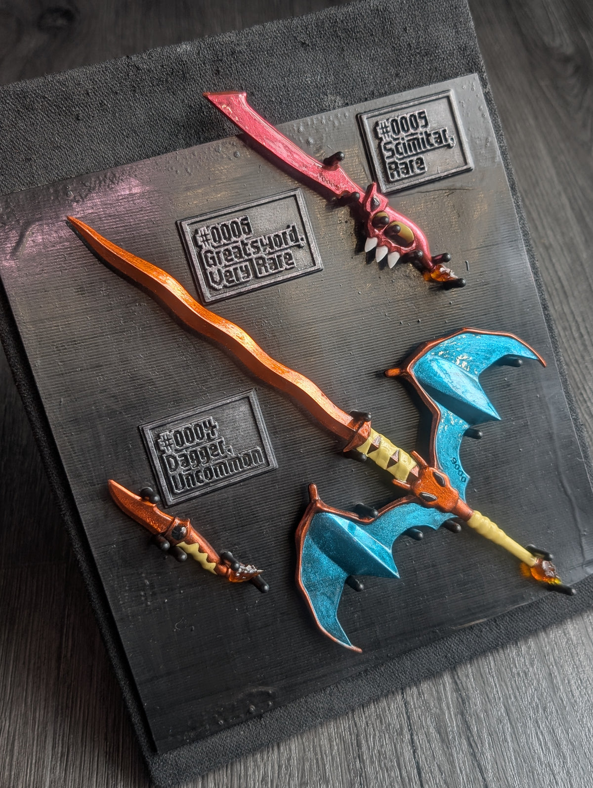 WeaponDex: #0004, #0005, #0006 (Shadow Box)