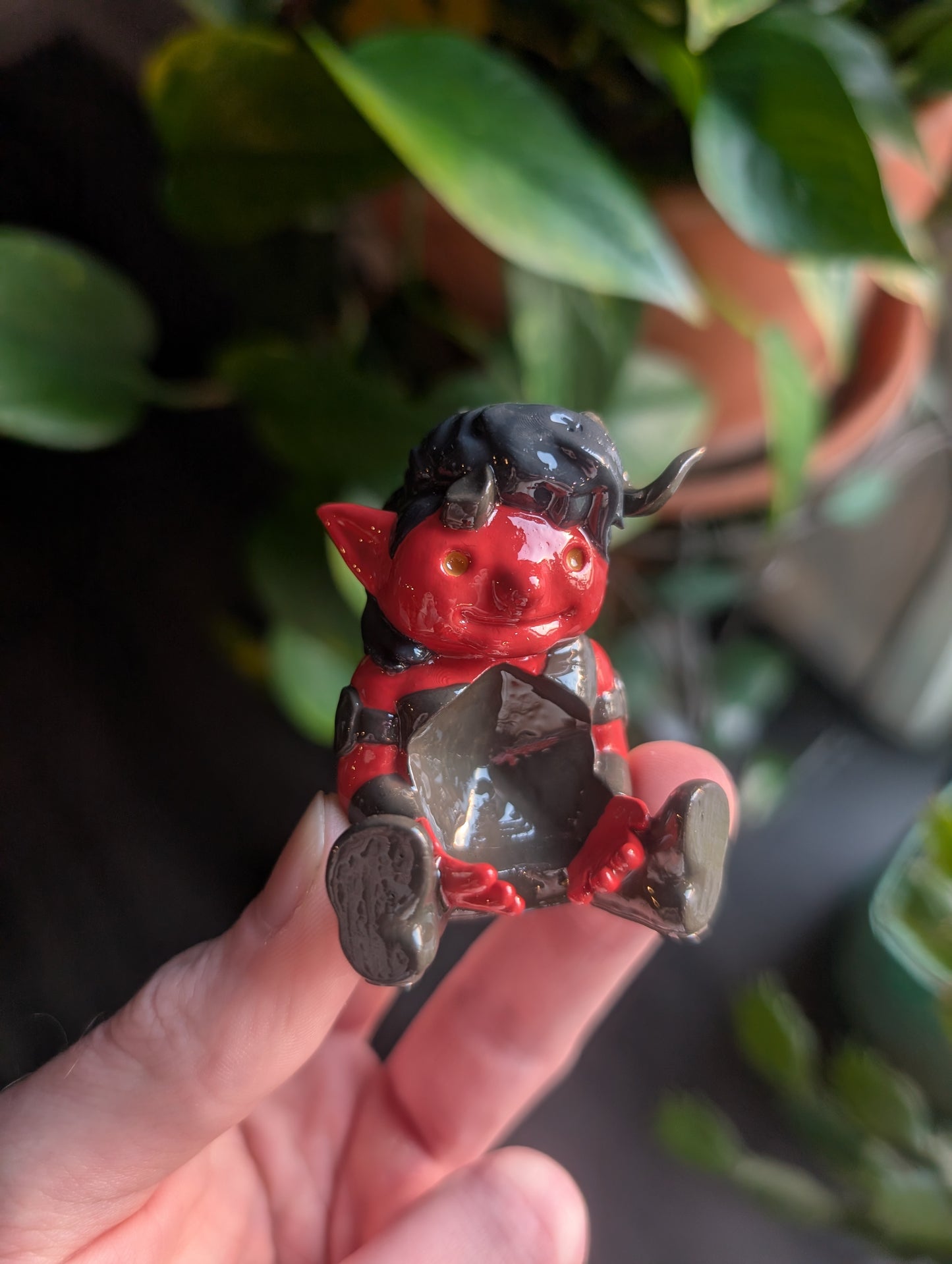 Dice Friends: Karlach the Tiefling Barbarian