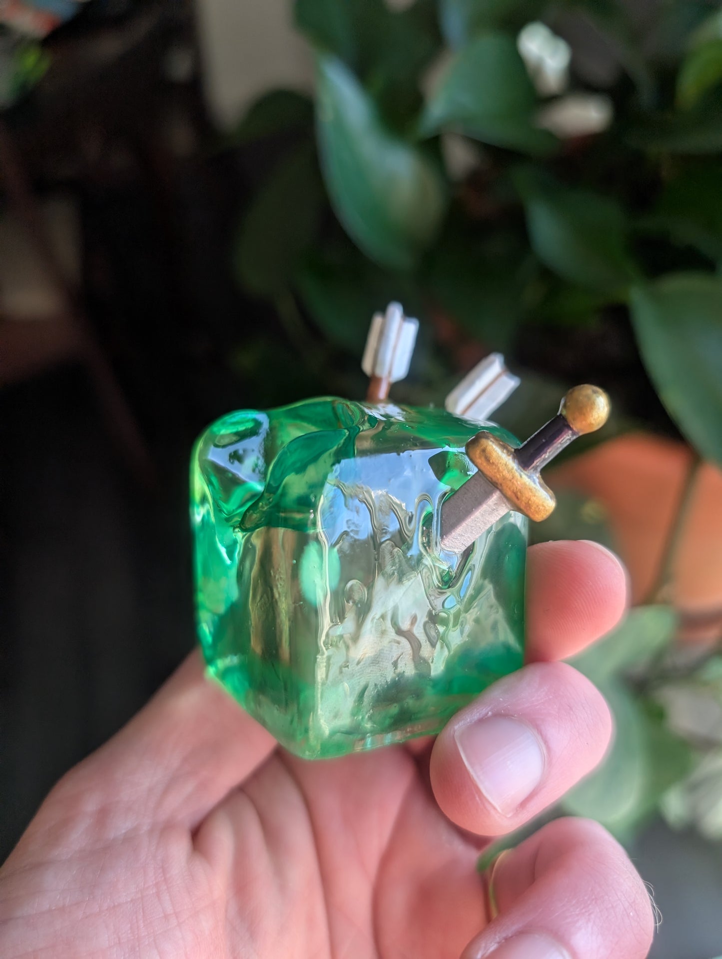 Dice Friends: Cubert the Gelatinous Cube