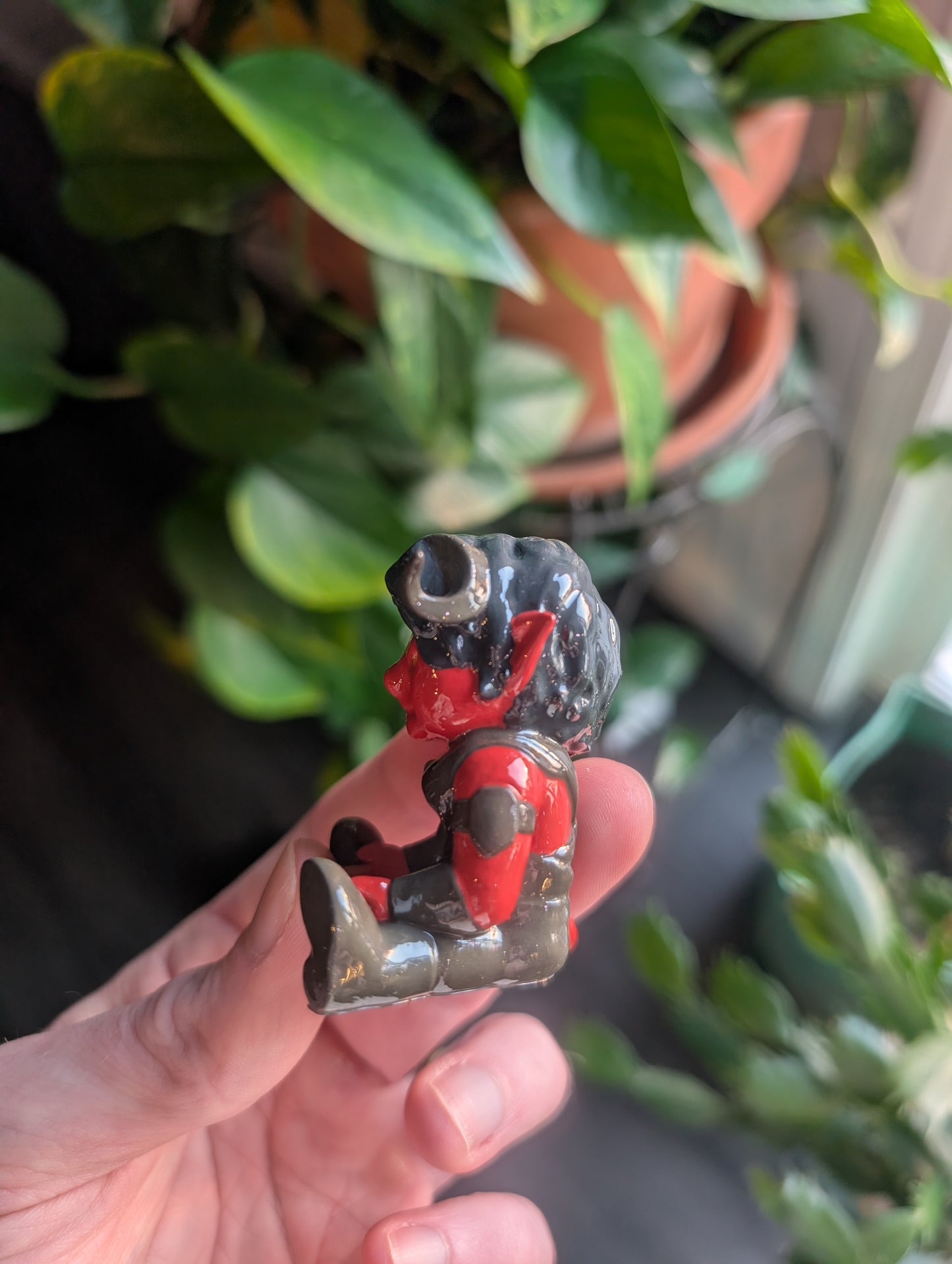 Dice Friends: Karlach the Tiefling Barbarian