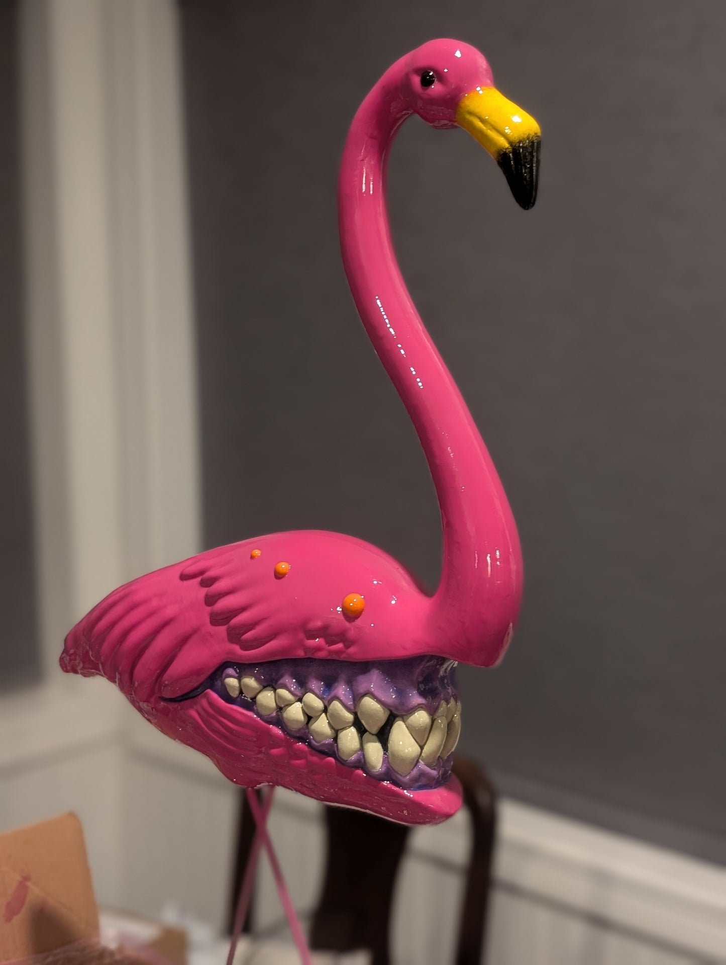 Lawn Flamingo Mimic