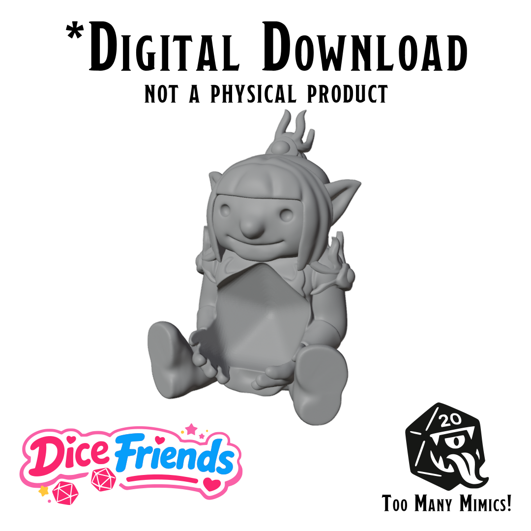 Dice Friends: Shadowheart the Half-Elf Cleric STL