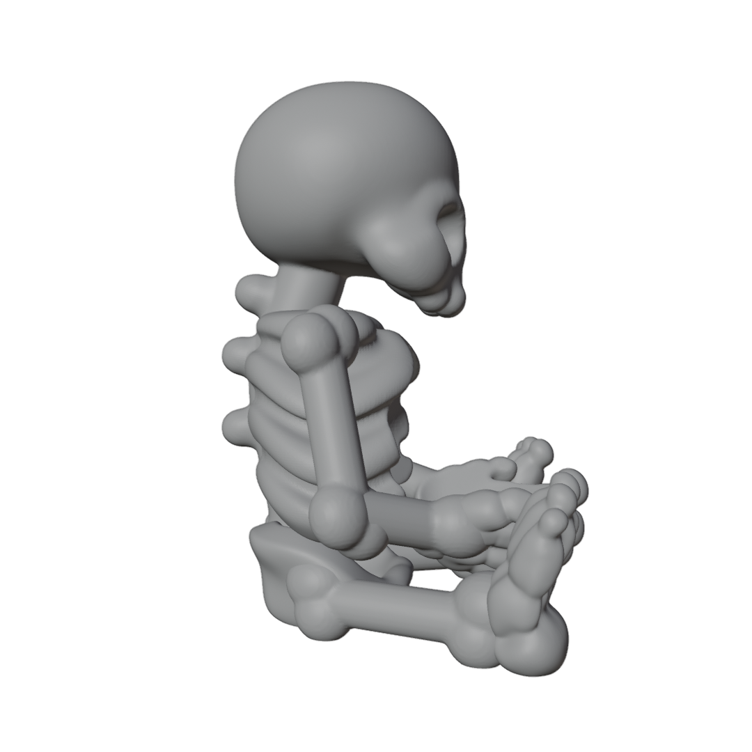 Dice Friends: Stanley the Skeleton STL