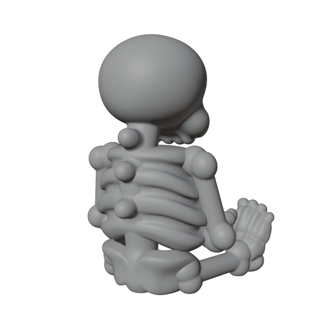 Dice Friends: Stanley the Skeleton STL