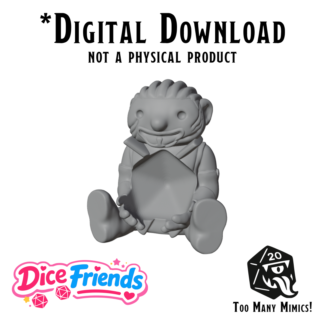 Dice Friends: Wyll the Human Warlock STL